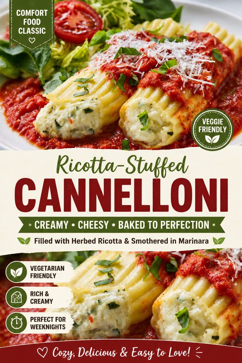 manicotti recipe