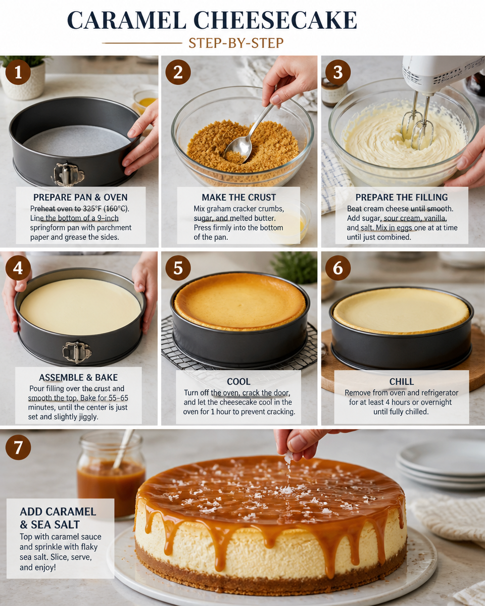 caramel cheesecake recipe