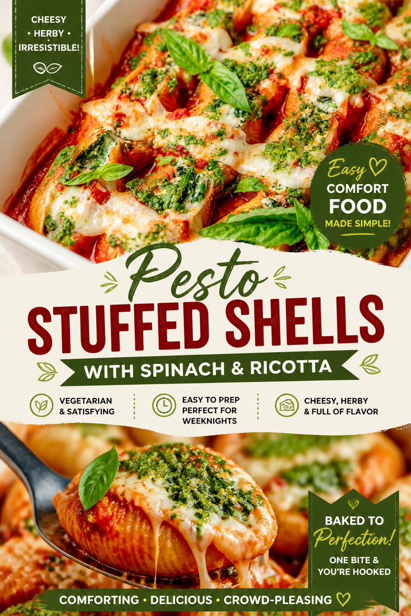 Easy Stuffed Shells Recipe — Spinach Ricotta