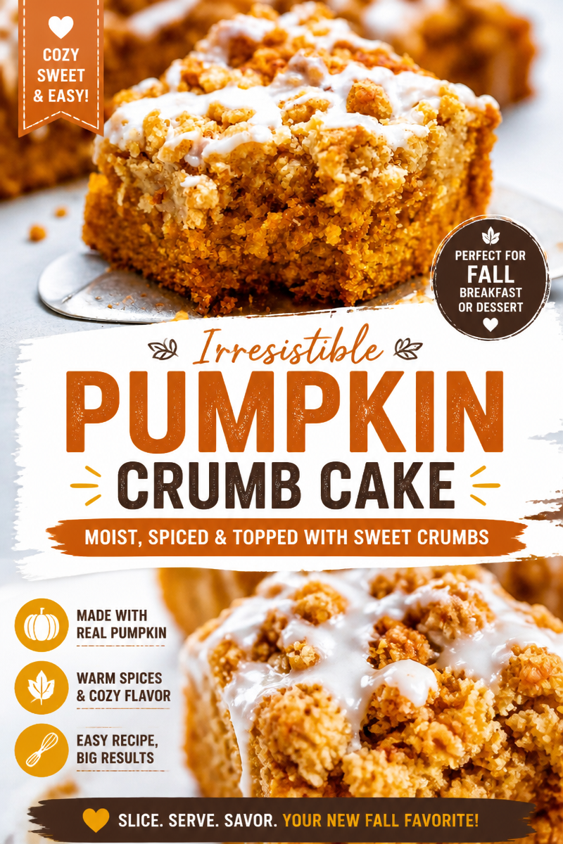 Easy Pumpkin Coffee Cake