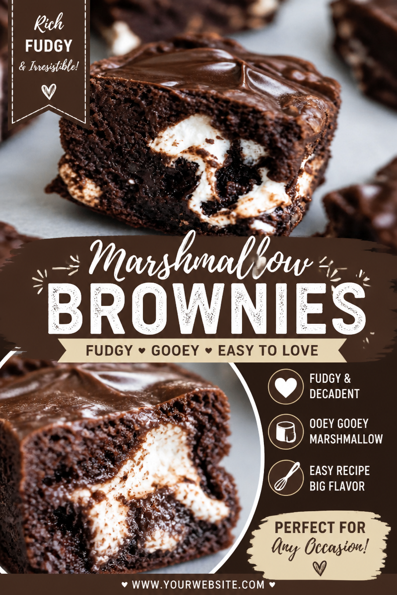 Easy Fudge Recipe — Marshmallow Swirl