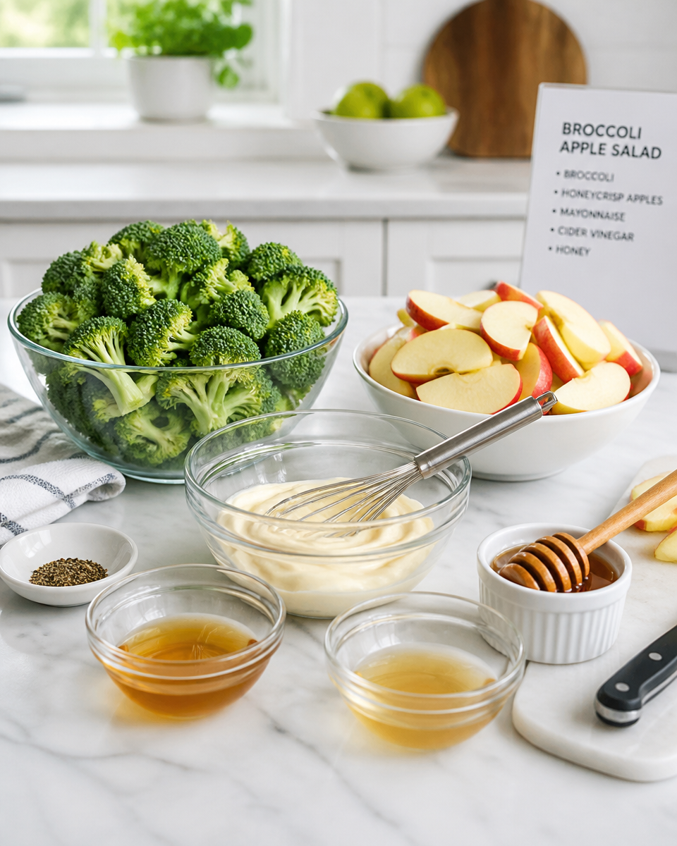 Easy Broccoli Apple Salad — Honeycrisp Crunch