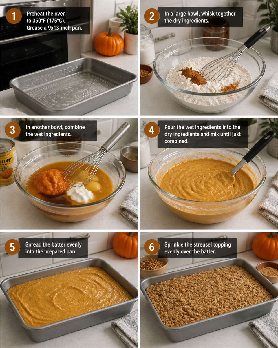Easy Pumpkin Coffee Cake