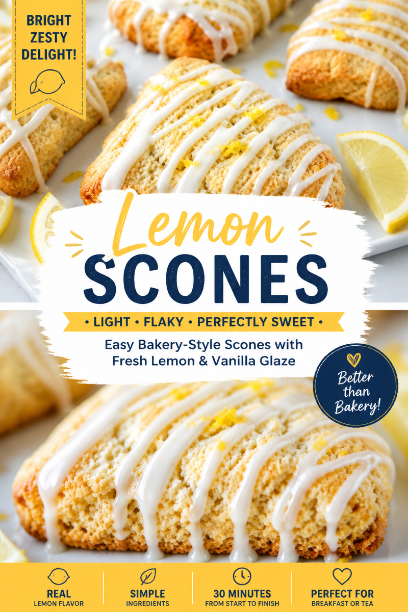 Lemon Scones Recipe