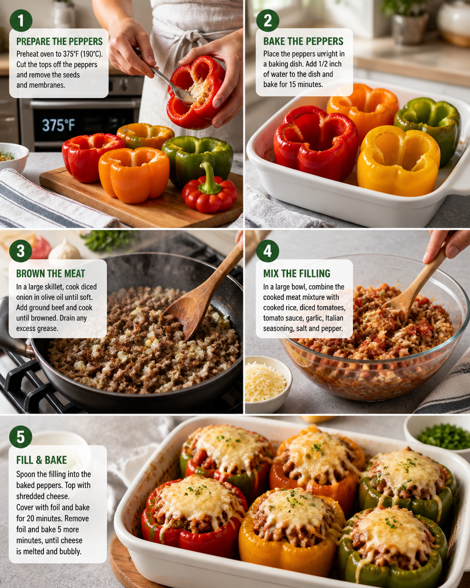 Easy Stuffed Peppers Recipe