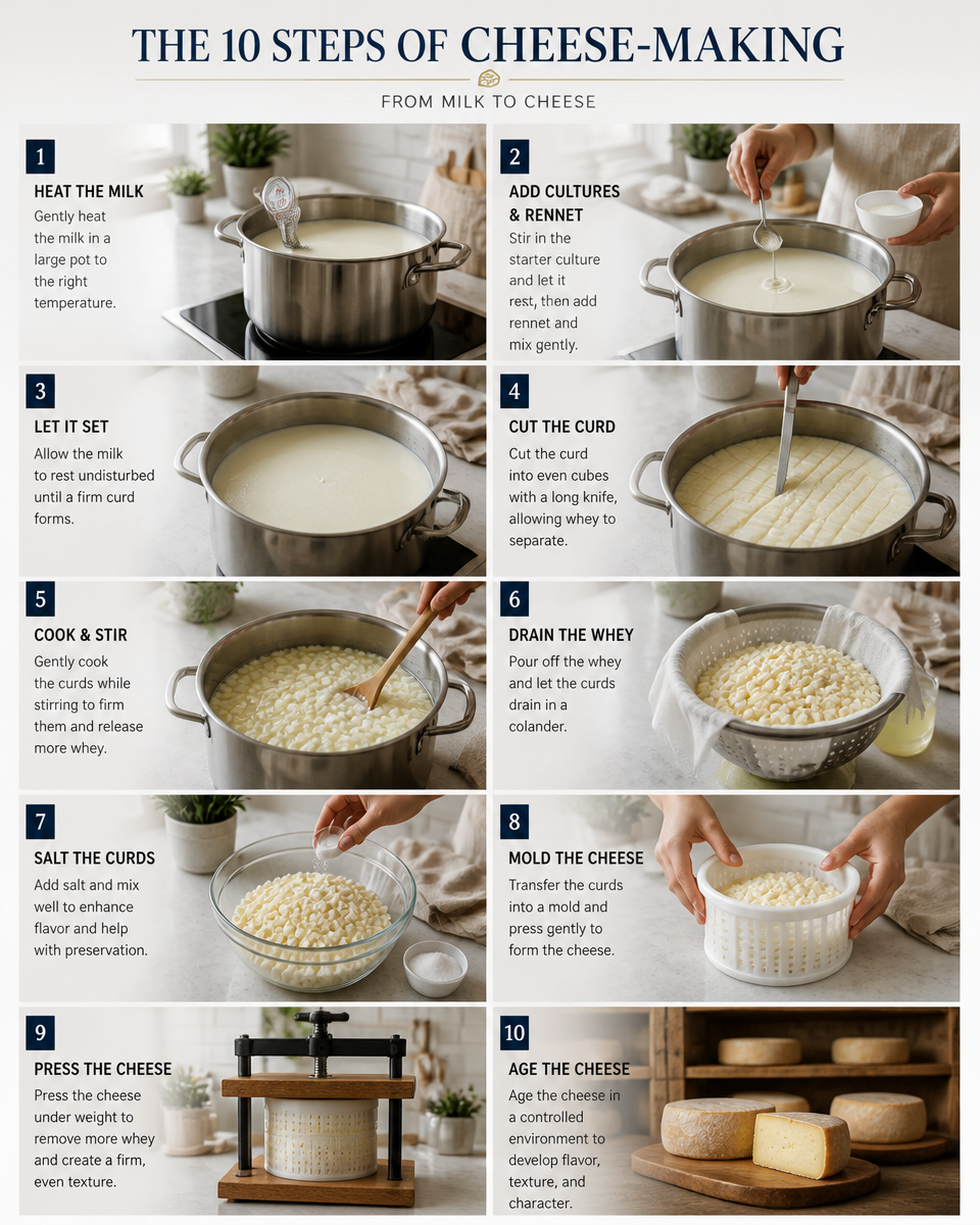 How to Make Cheese at Home