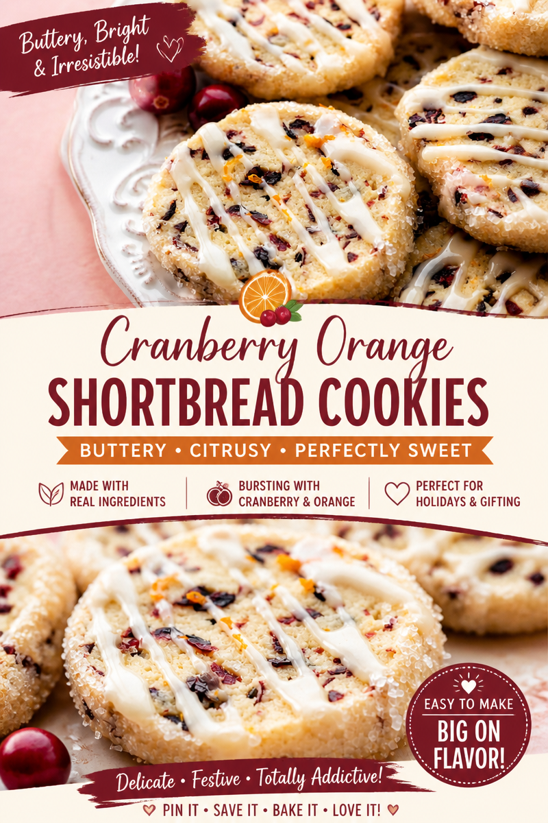 Easy Cranberry Orange Cookies
