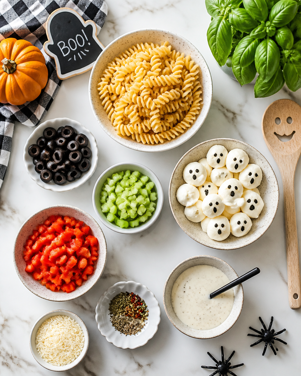 Easy Halloween Pasta Ideas — Eyeball Pasta Salad