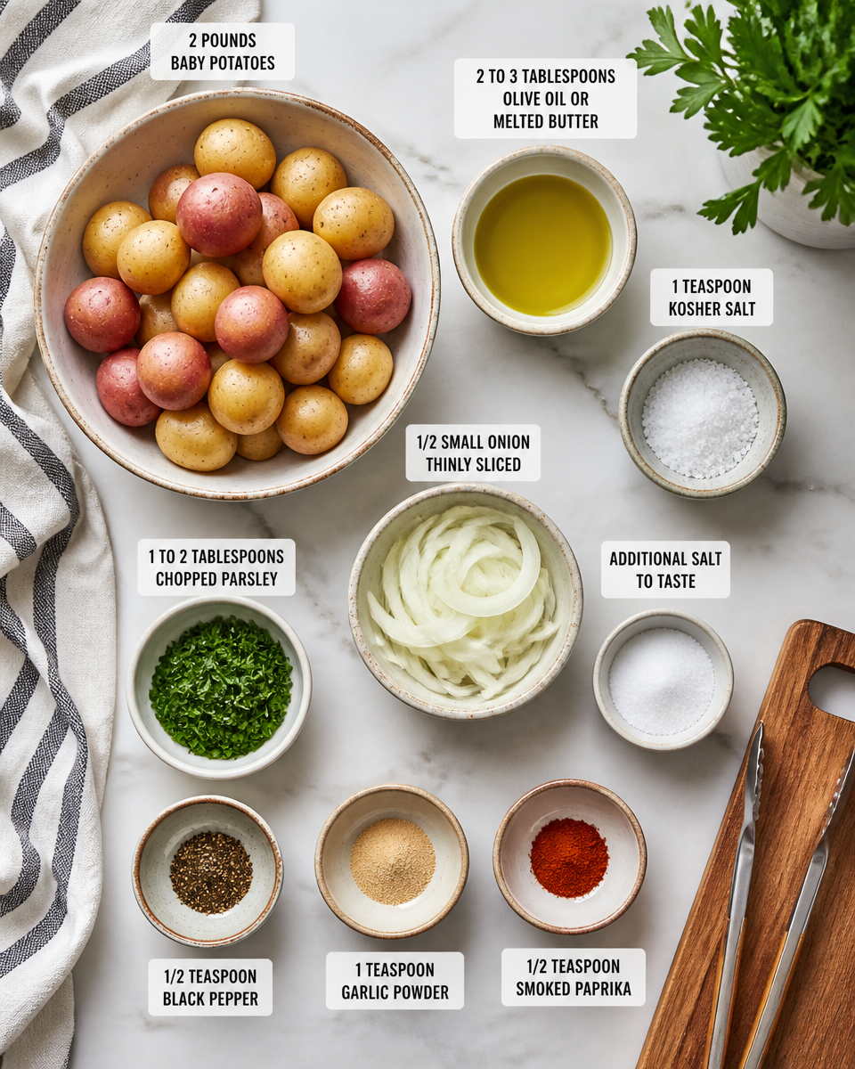 Easy Grilled Potatoes Recipe