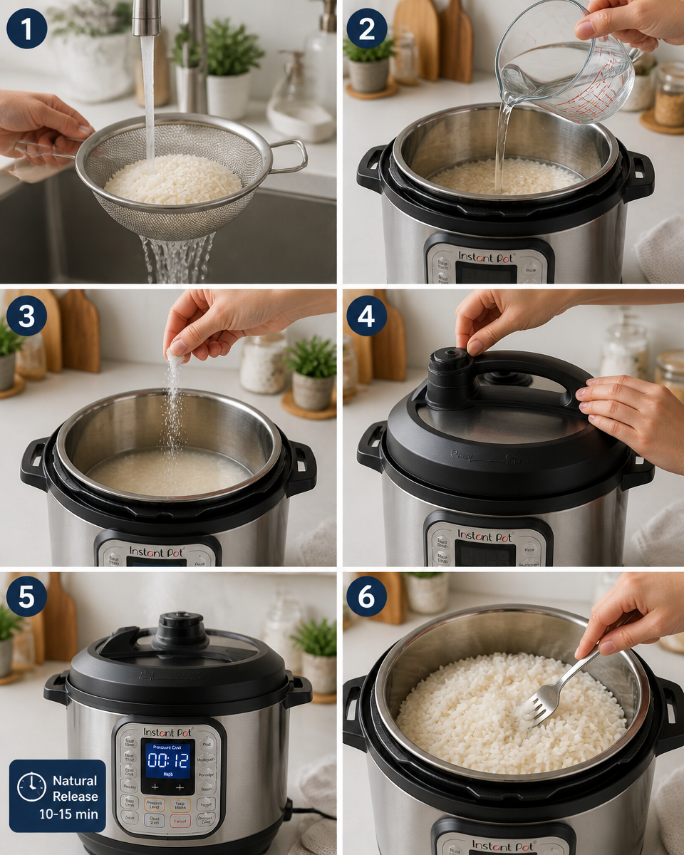 Easy Instant Pot Rice Recipe
