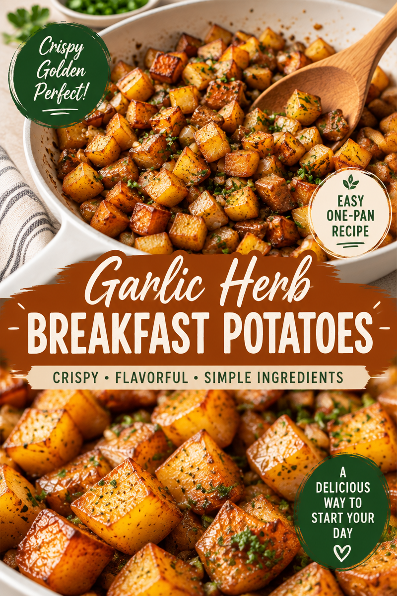 Easy Breakfast Potatoes Recipe — Crispy Skillet