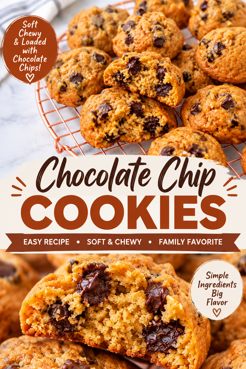 Easy Pumpkin Cookies Recipe — Chocolate Chip