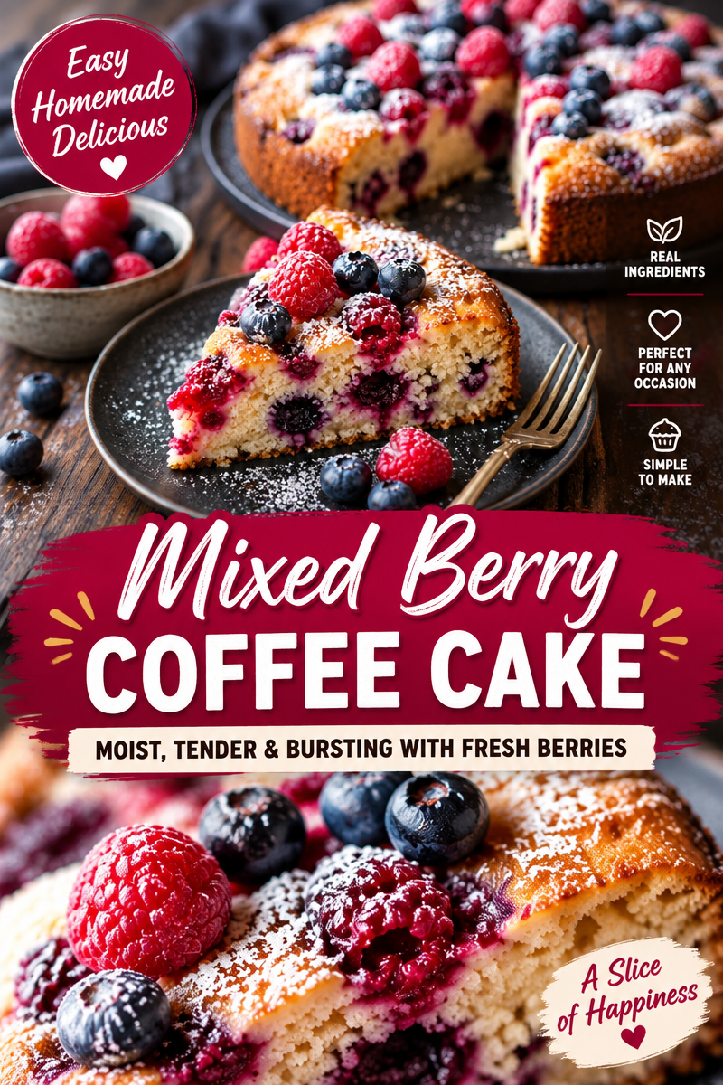 Easy Raspberry Lemon Cake — High Protein Recipe