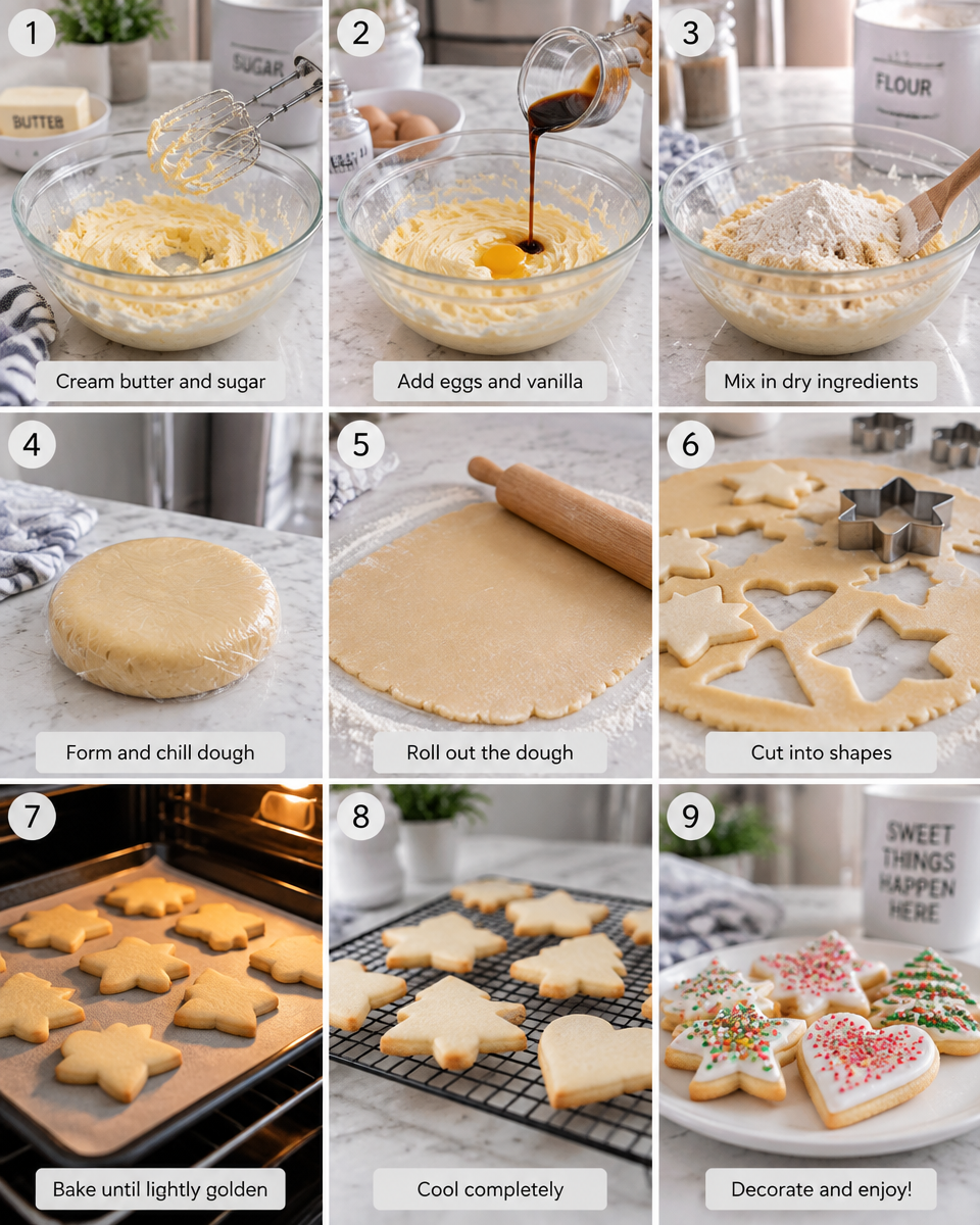 Easy Halloween Sugar Cookies — Spooky Decorated