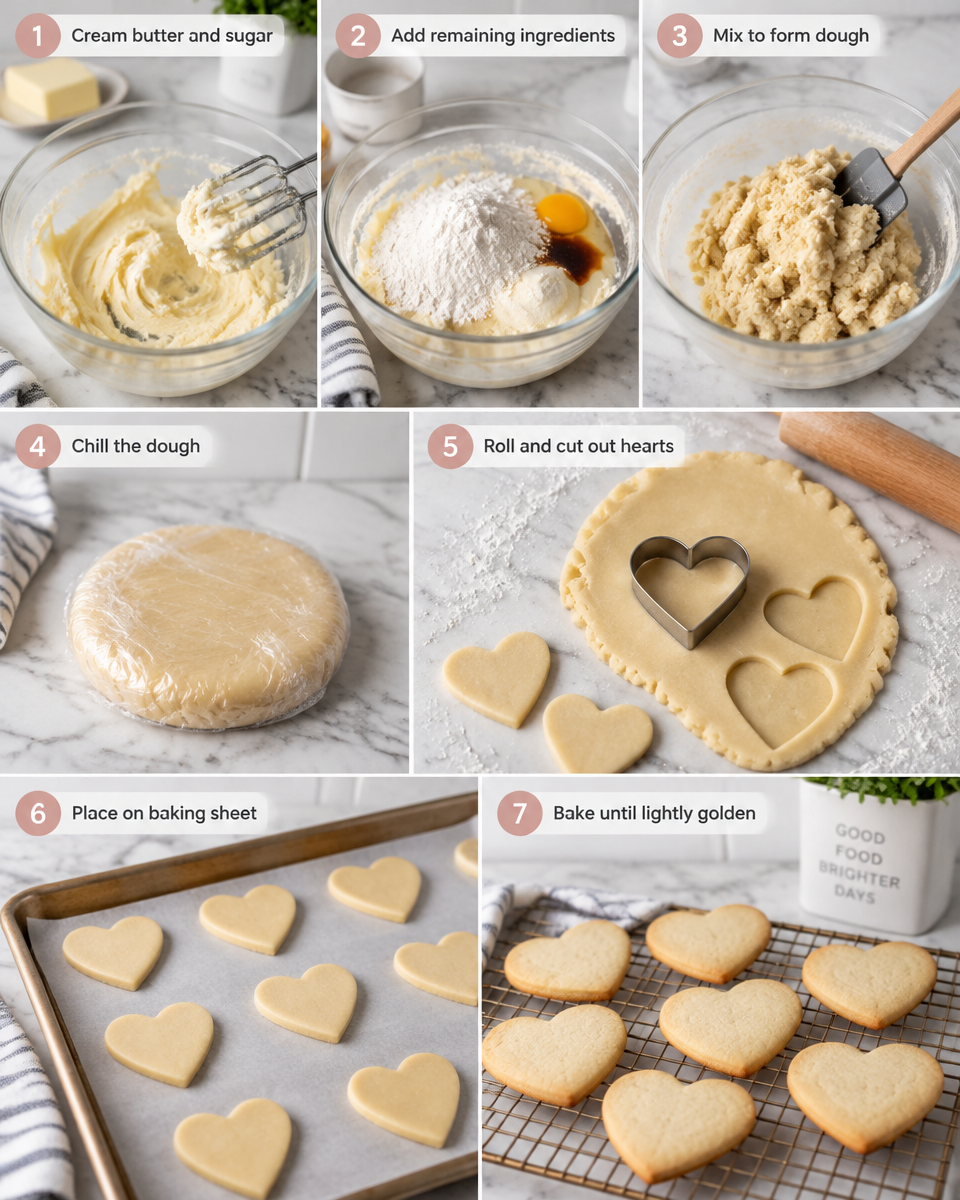 Easy Valentine Sugar Cookies — Sweetheart Recipe