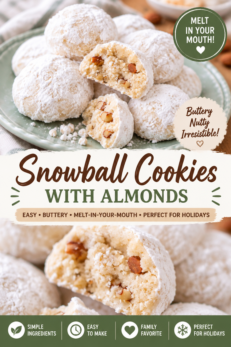 Easy Snowball Cookies Recipe — Mexican Wedding Cookies