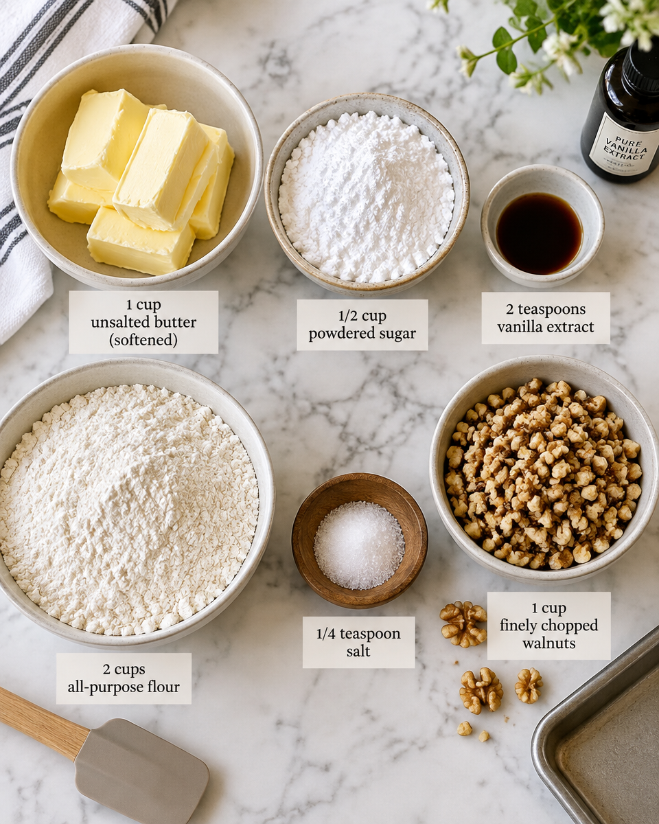 Easy Snowball Cookies Recipe — Mexican Wedding Cookies