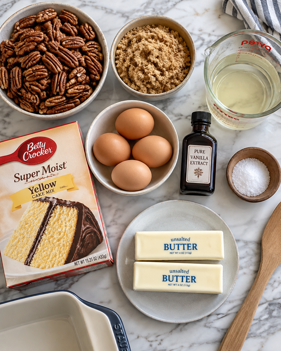 Easy Pecan Pie Dump Cake Recipe