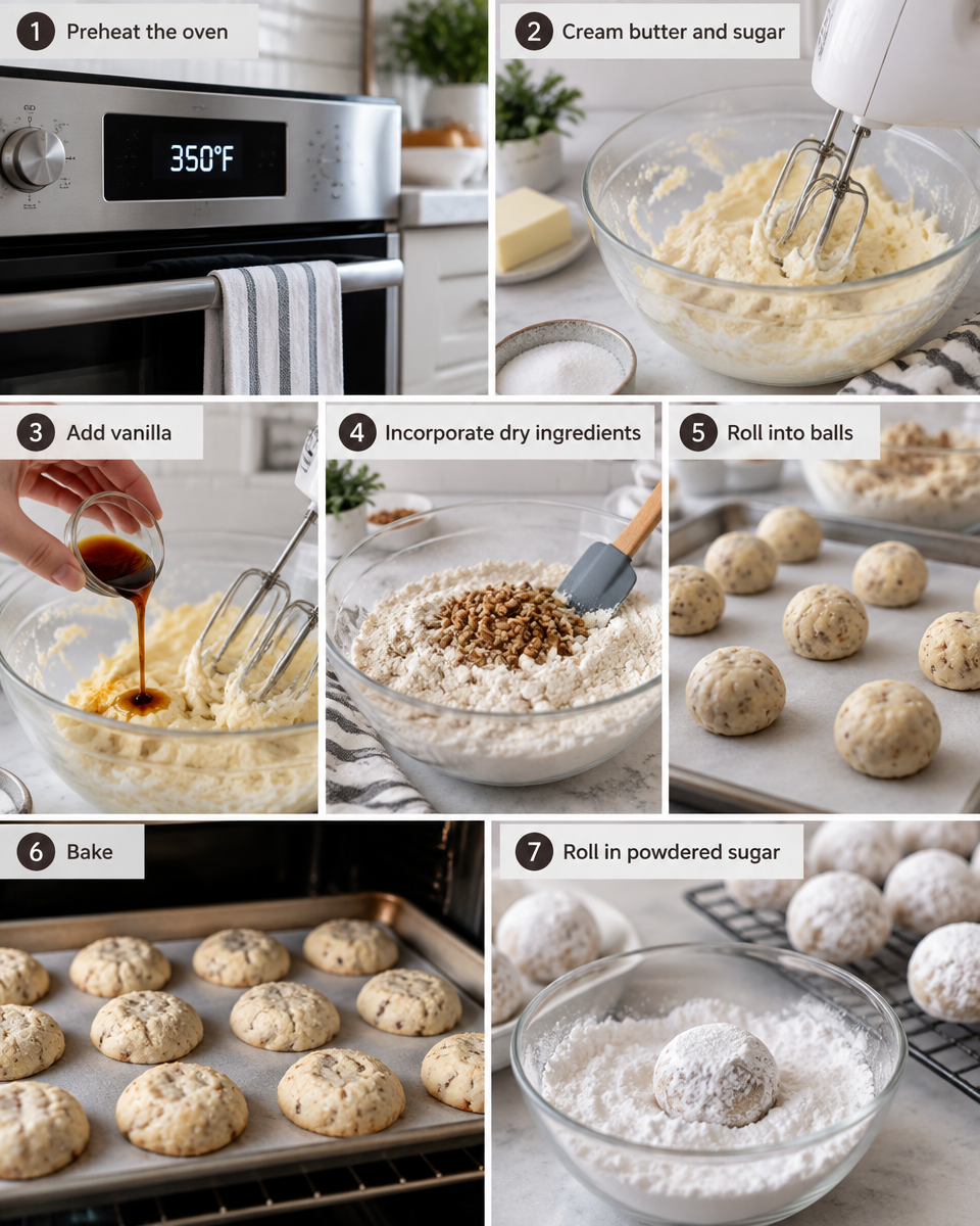 Easy Snowball Cookies Recipe — Mexican Wedding Cookies