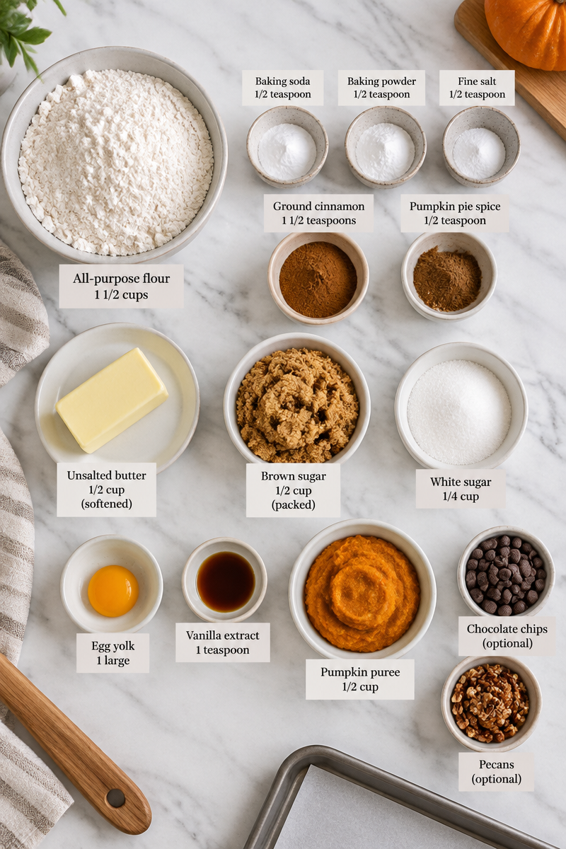 Soft Pumpkin Cookies Recipe (Thick & Fluffy)