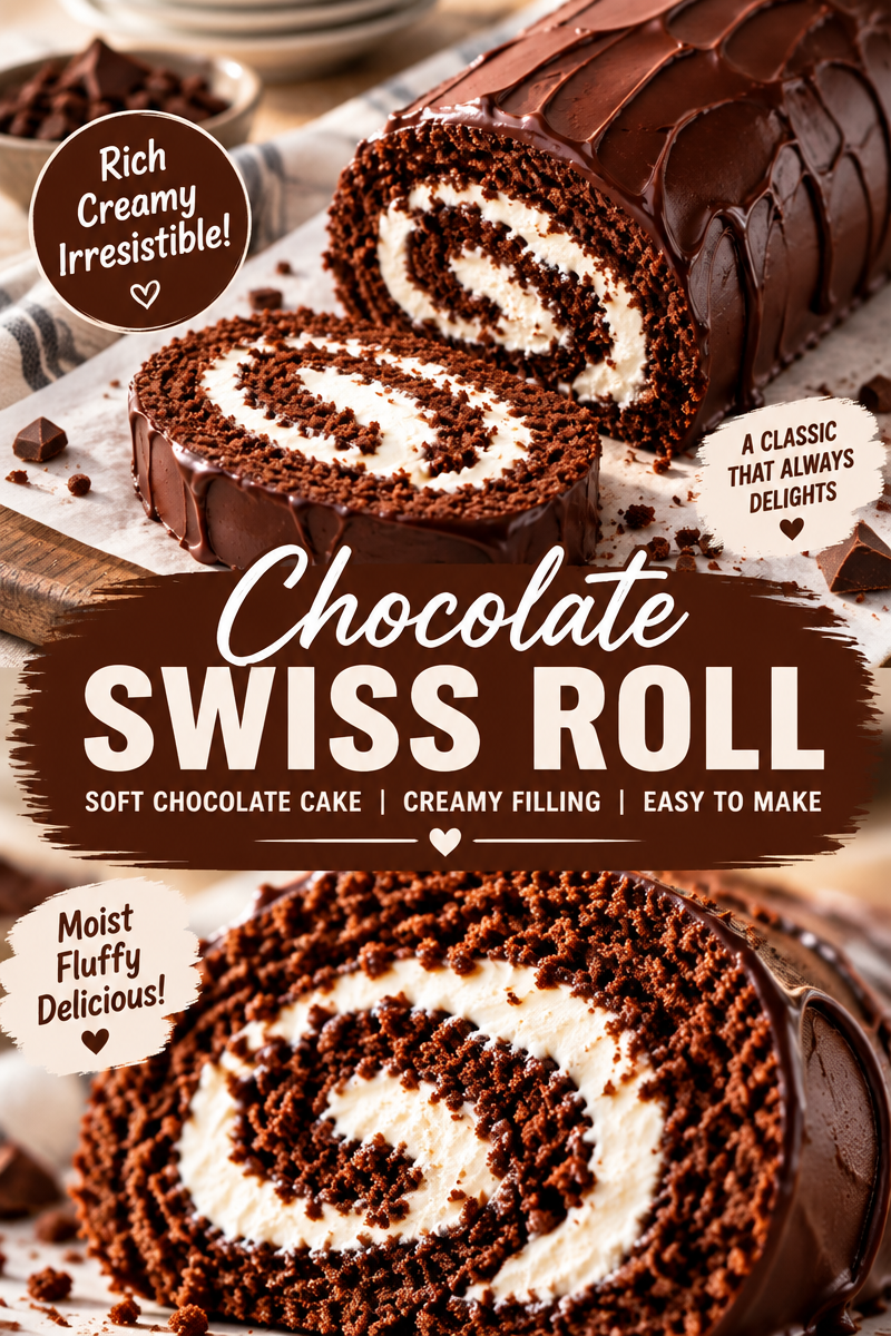 Easy Swiss Chocolate Cake — Moist Dark Recipe