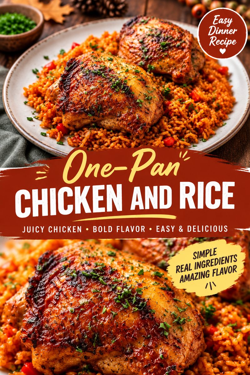 Easy Asian Chicken and Rice Recipe — One Pot
