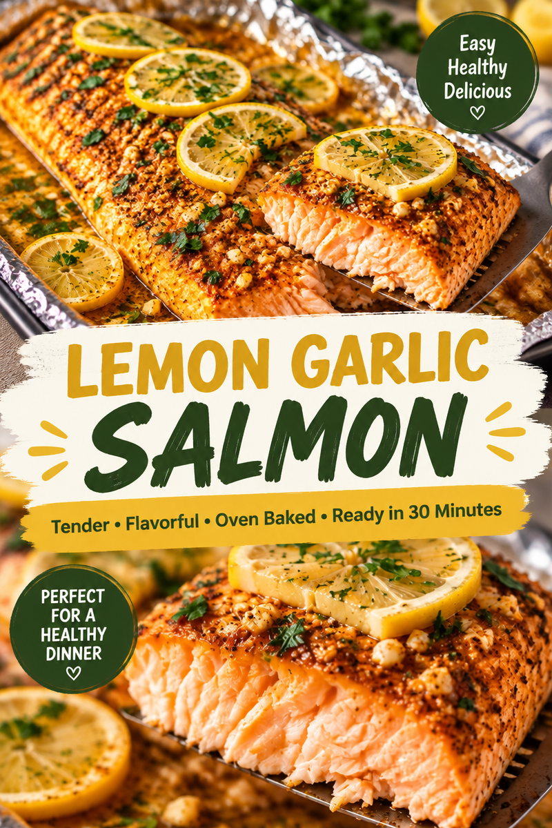 Easy Grilled Salmon Recipe — Lemon Garlic Marinade