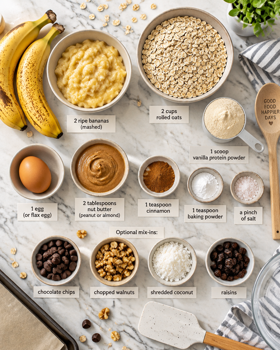 Easy Breakfast Cookies Recipe — Oatmeal Protein