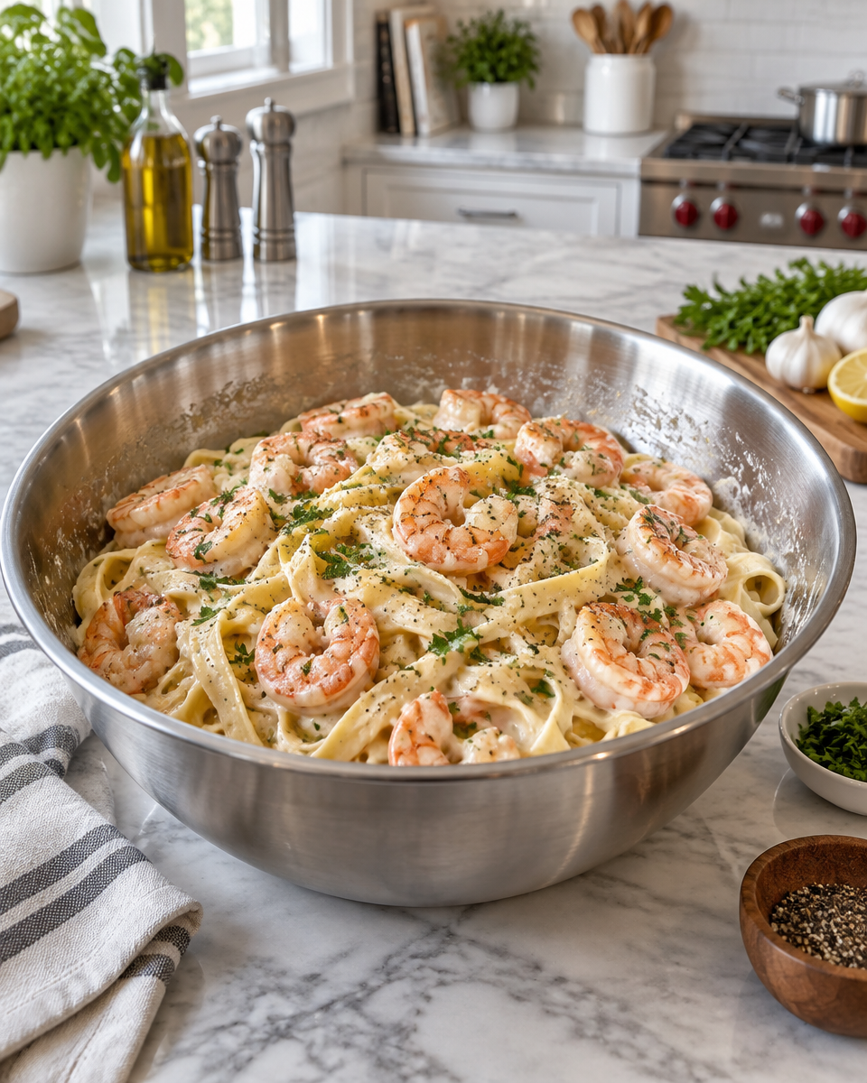 Shrimp Alfredo Recipe