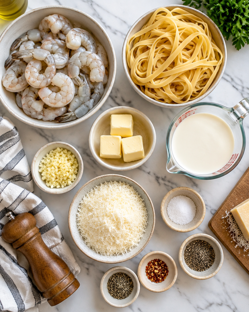 Shrimp Alfredo Recipe