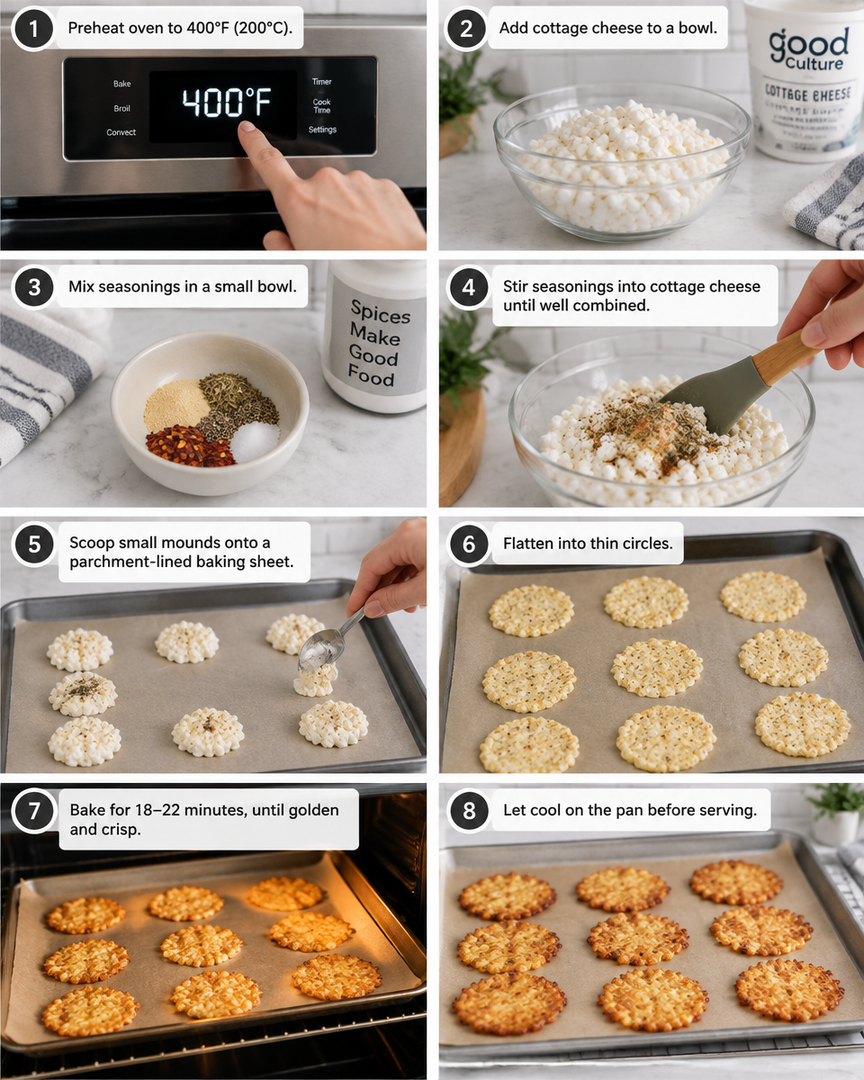 Cottage Cheese Chips Recipe