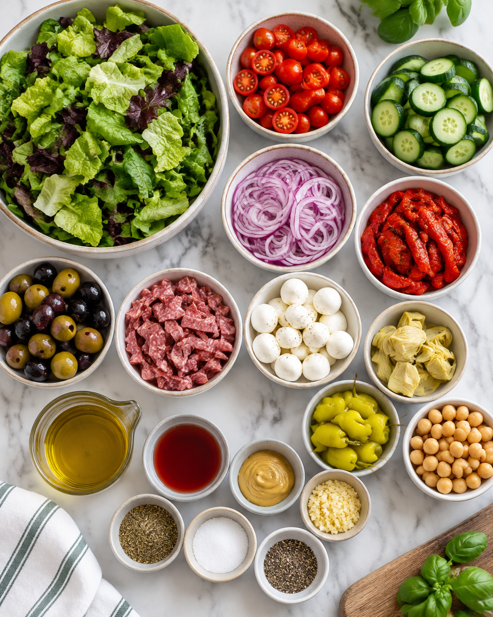 Easy Antipasto Salad Recipe