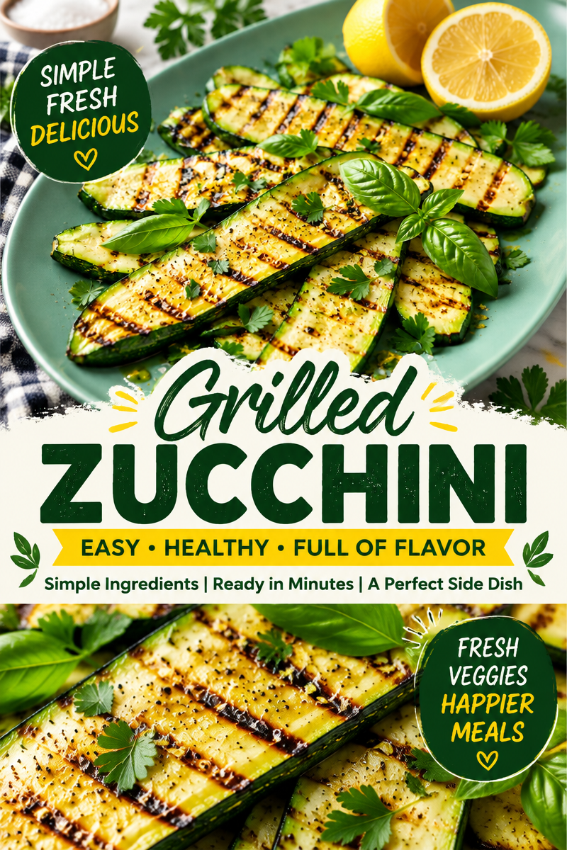 Grilled Zucchini Recipe