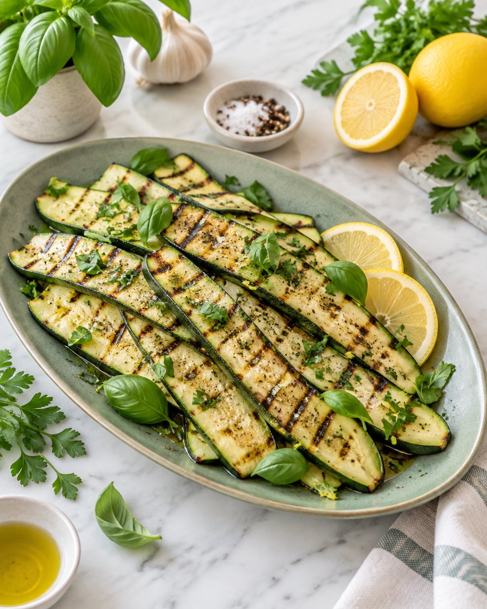 Grilled Zucchini Recipe