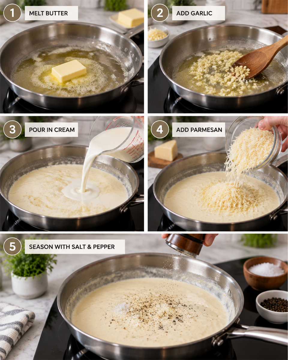 Alfredo Sauce Recipe