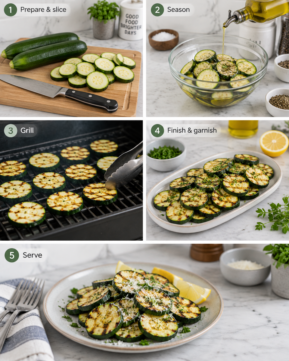 Grilled Zucchini Recipe