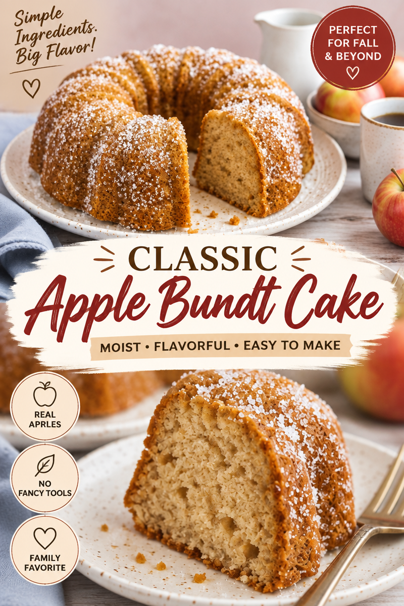 Easy Apple Cider Donut Cake — Spiced Bundt