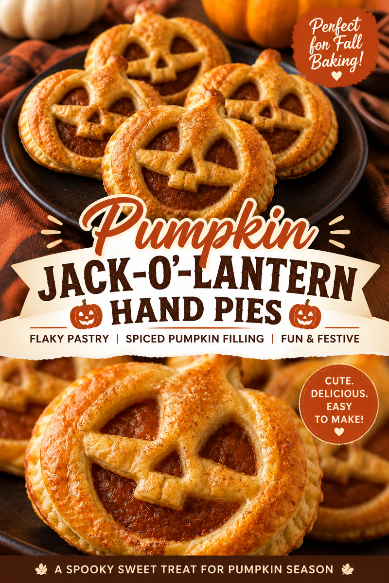 Easy Cream Puff Recipe — Halloween Jack-o-Lantern