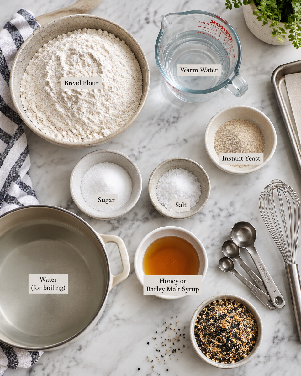 Easy Homemade Bagel Recipe — Everything Style