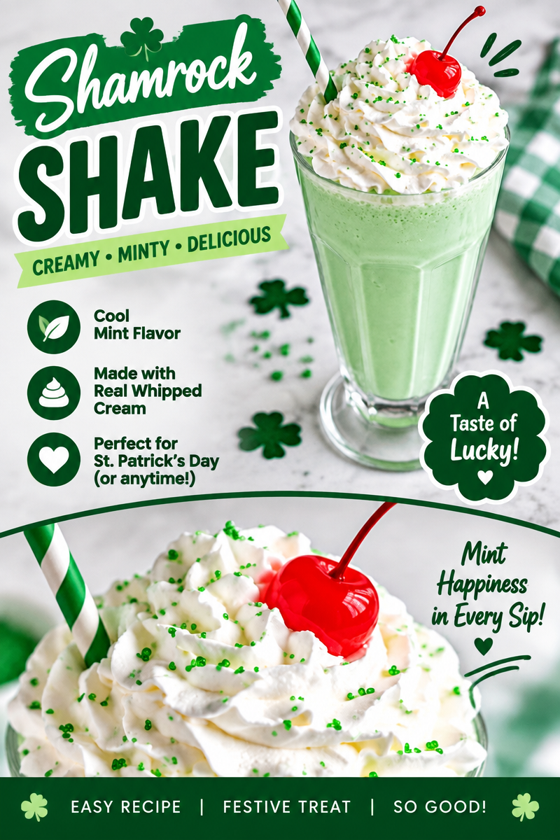 Easy Shamrock Shake Recipe — McDonald's Copycat