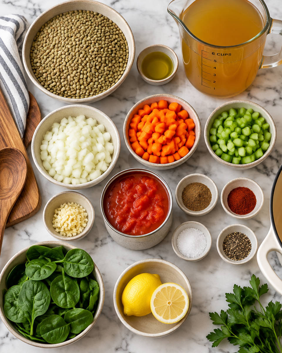 Easy Lentil Soup Recipe — Vegetable