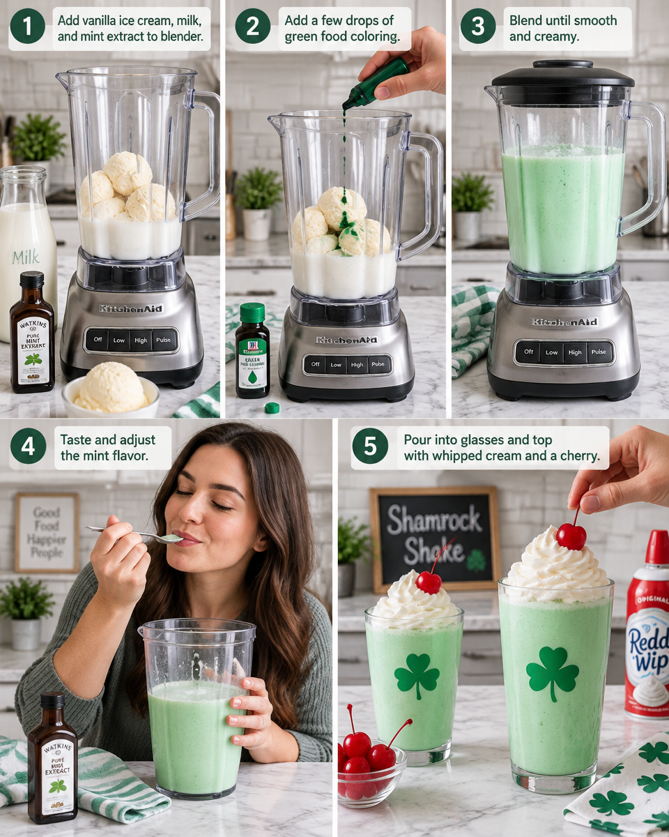 Easy Shamrock Shake Recipe — McDonald's Copycat