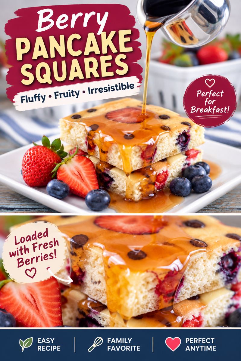 Easy Sheet Pan Pancakes Recipe