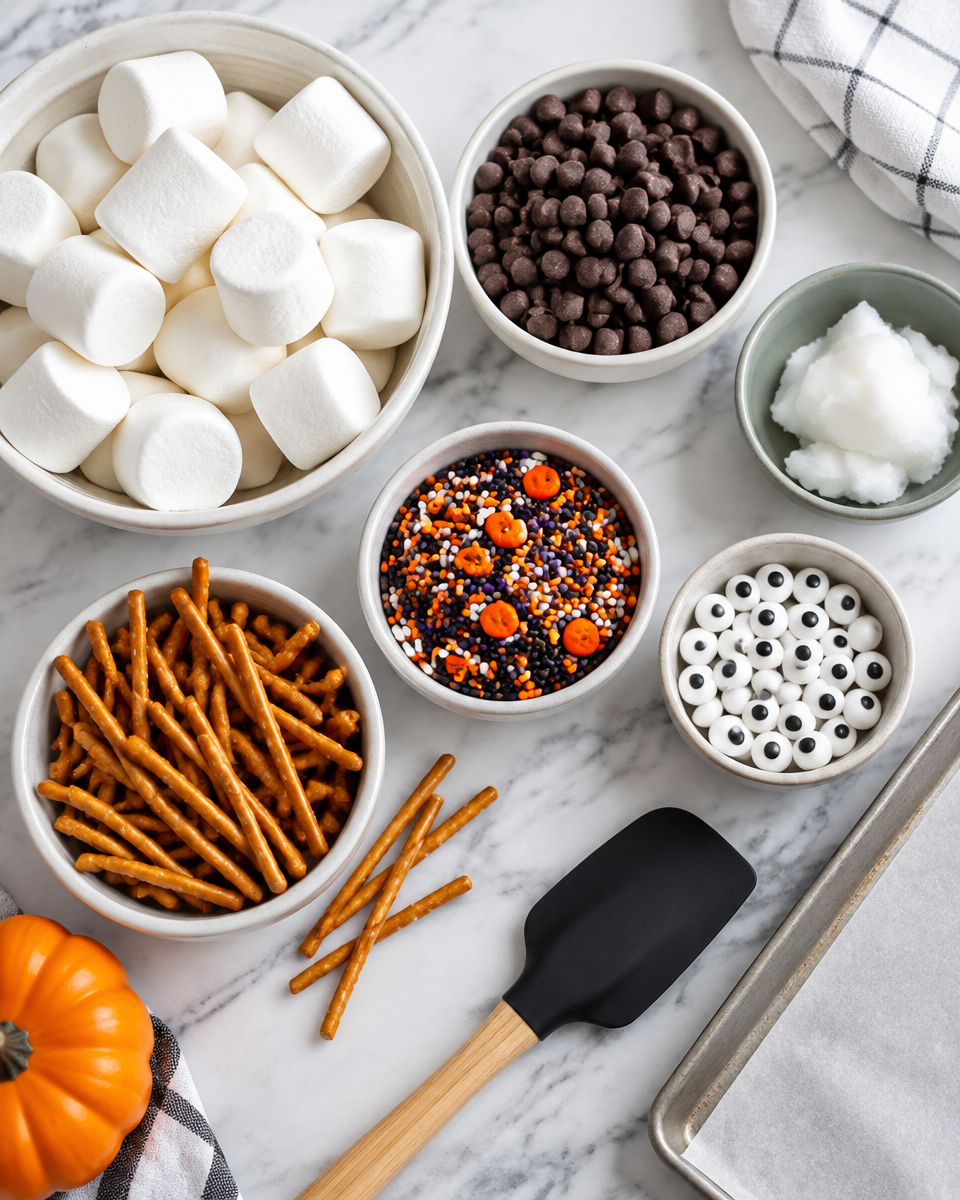 Easy Halloween Marshmallows — Treats for Kids
