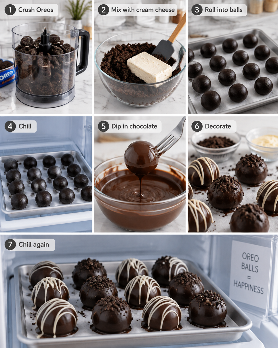 Easy Oreo Balls Recipe — Valentine Truffles