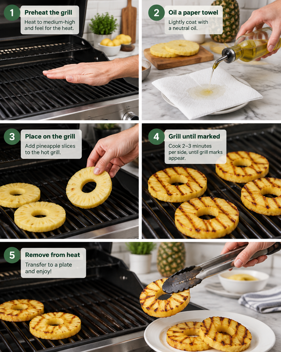 Easy Grilled Pineapple Recipe