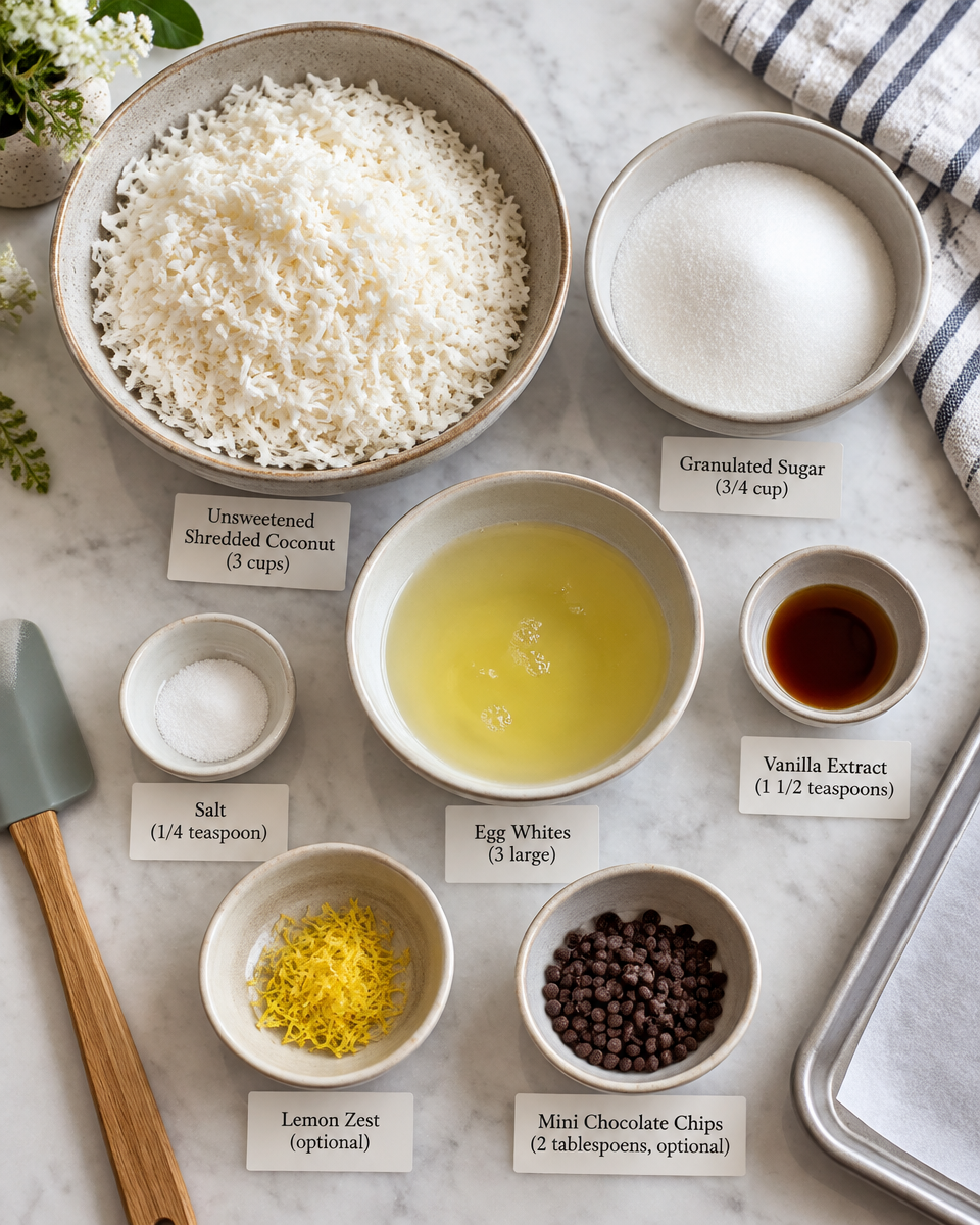 Coconut Macaroon Recipe