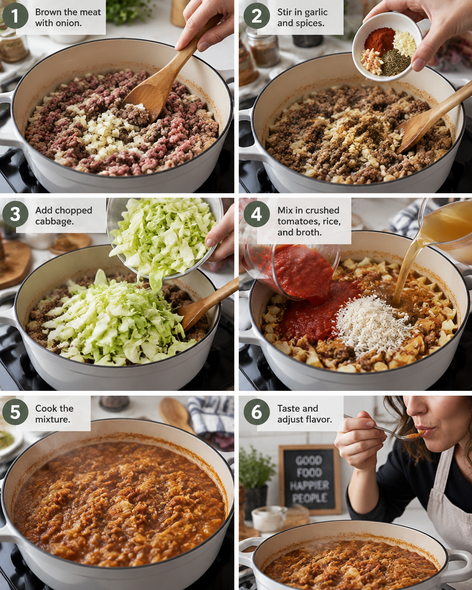 Unstuffed Cabbage Rolls