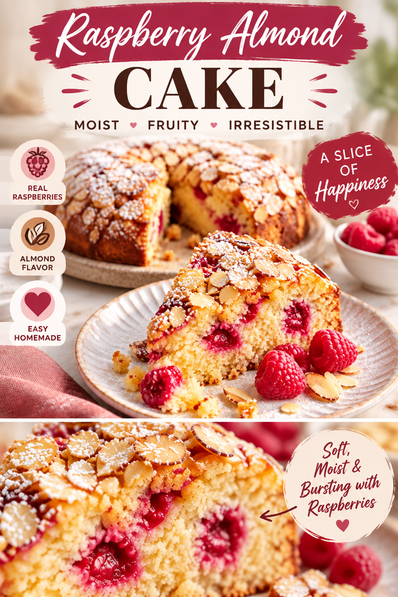 Raspberry Almond Ricotta Bundt Cake - A Delightful Treat