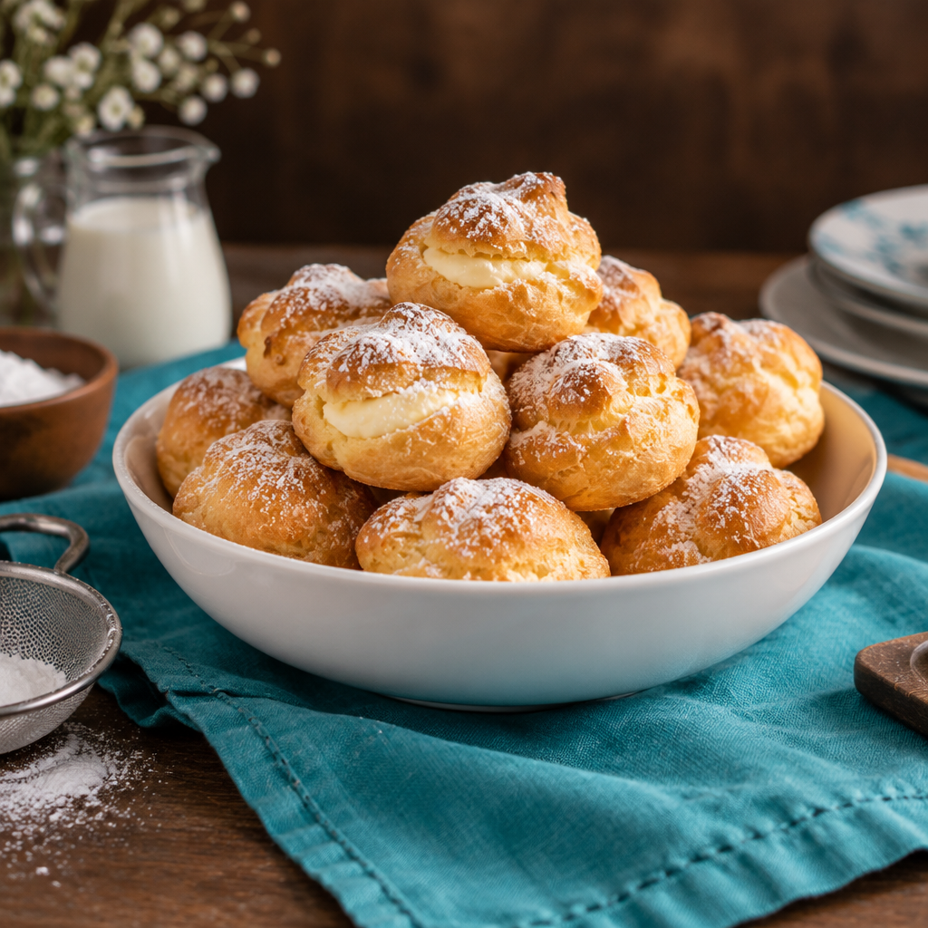 Lemon Mascarpone Cream Puffs That Will Brighten Your Day